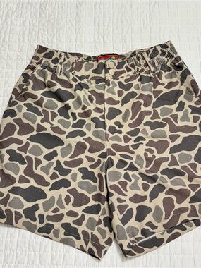 Men’s Burlebo Elastic Waist Outdoor Performance Shorts Small